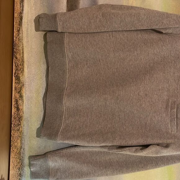 MARK LAW Luxury Men’s Sweatshirt with Sweater Collar and buttons - Picture 8 of 12